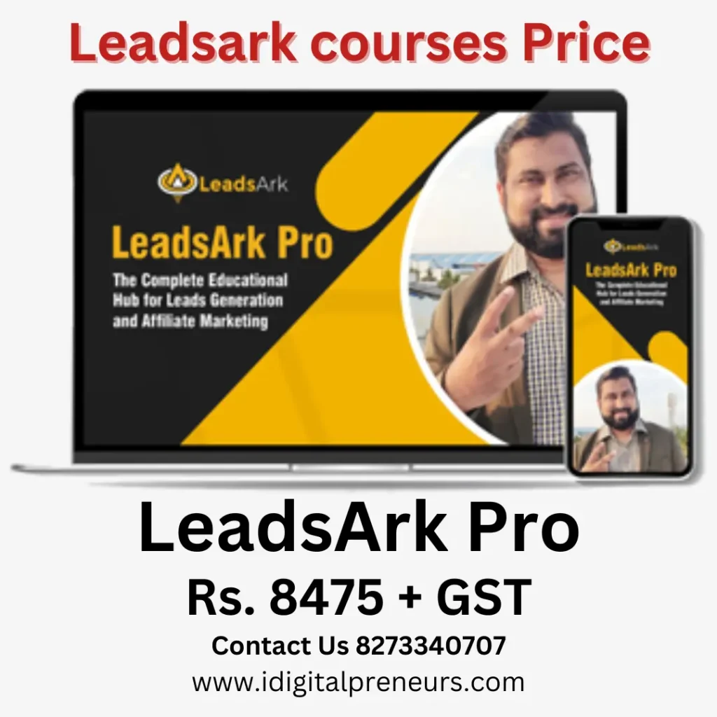 Leadsark is real or fake
leadsark company details
leadsark course review
leadsark se paise kaise kamaye