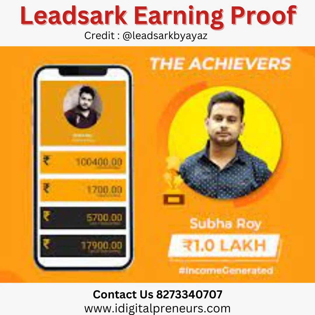 leadsark earning proof